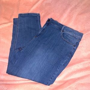 Avenue denim girlfriend jean size 26A